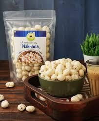 Nuts Makhana Origin Thailand Content Fox Nuts Storage Type Dry Shelf Life 3 Year Ingredients Lotus Seed Size Range 21 Mm - Image 1