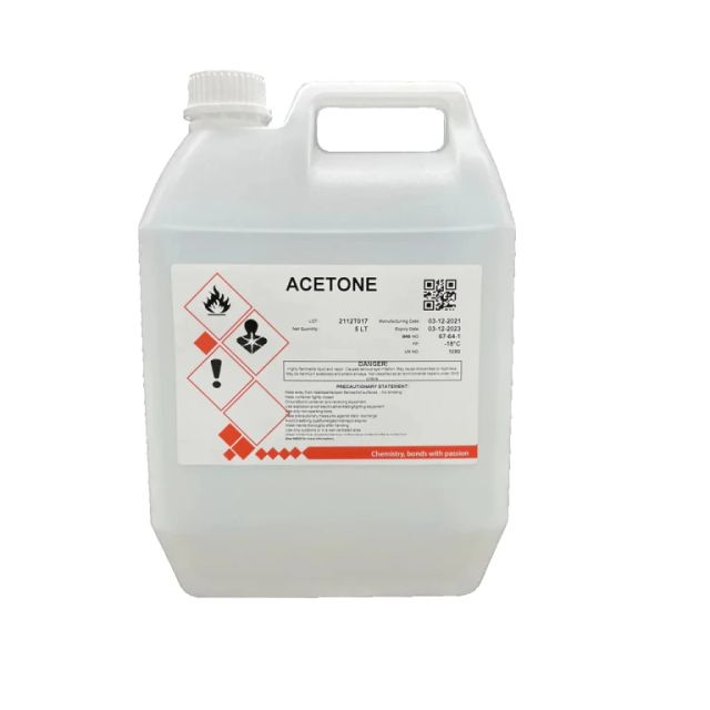 acetone Volume > 25 L to 75 L, > 75 L to 150 L Delivery Form Drums, IBC Container, Tank Filling Concentration > 50 % to 75 %, > 75 % to 99 %, > 99 % - Image 1