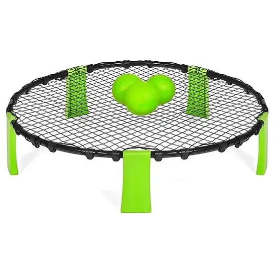 Mini Outdoor Roundnet Balls Volleyball Spike Game Set Bouncy - Image 2