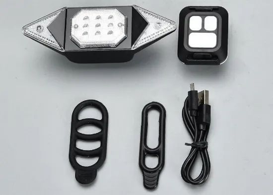 Wireless Bike Tail Light with Turn Signals Remote Control for Cycling Wyz16742 - Image 2