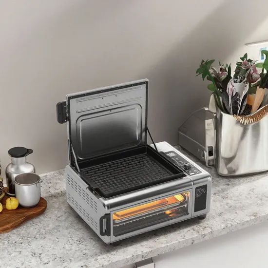 Personal High Yield Big Capacity Sandwich Maker for Home Power 1600W Model NO. T06 Trademark OEM Capacity 6 Slice Voltage - Image 4