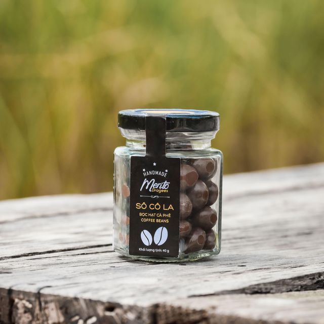 Delicious Taste Premium Quality Chocolate Covered Coffee Beans 40g Legendary Brand Made in Vietnam for Distributing - Image 4