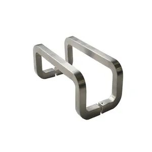 H-Shape Tubular Stainless Steel Handle Country Style Brushed Silver 1Y MOQ100 - Image 2