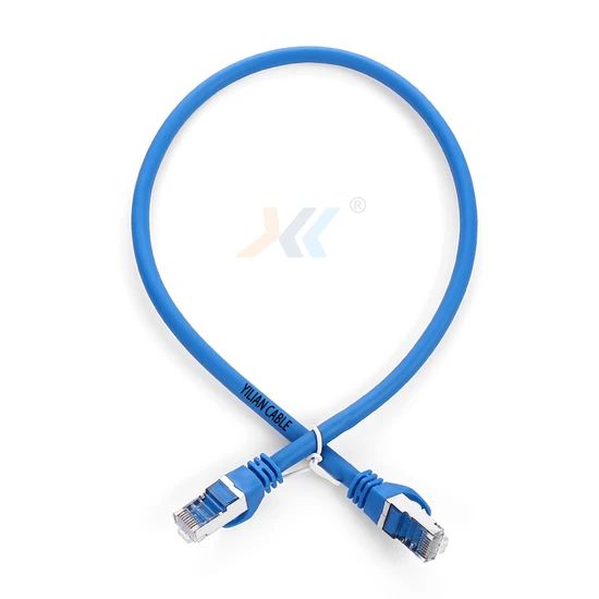 Round Ethernet Cat5e RJ45 Patch Cord Ethernet Network LAN Cable Communication Cable - Image 1