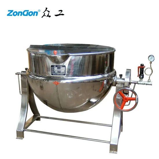 Industrial Jacketed Kettle Pressure Cookers for Food Processing - Image 6