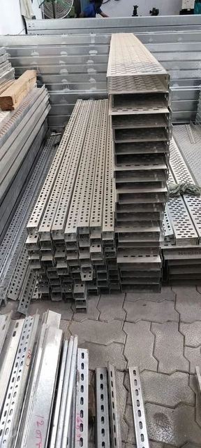 2mm GI Perforated Cable Tray Width 100 mm Shape Ladder Thickness 2 mm Tray Height 50 Mm Coupler Quantity 35 Pcs Tray Depth 18 Gauge, 2 - Image 2