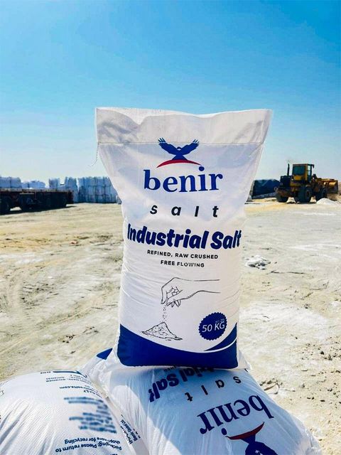 Benir Industrial Salt, Refined, Raw Crushed free Flowing | table salt without iodine - Image 2