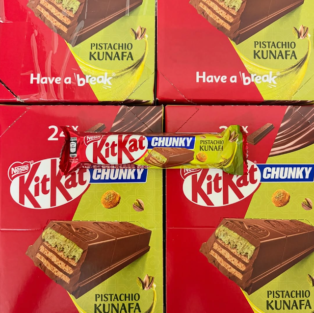 TOP RATED NEW NESTLE KITKAT CHOCOLATE BAR NEW FLAVORS,COOKIE DOUGH,PISTACHIO KUNAFA 24x41.5g FOR SALE - Image 3