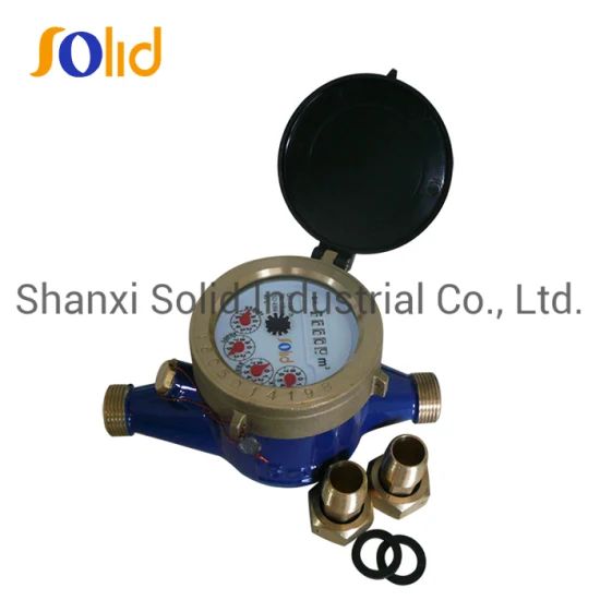 ISO4064 Class B DN15 Garden House Multi-Jet Dry Dial Liquid Sealed ...