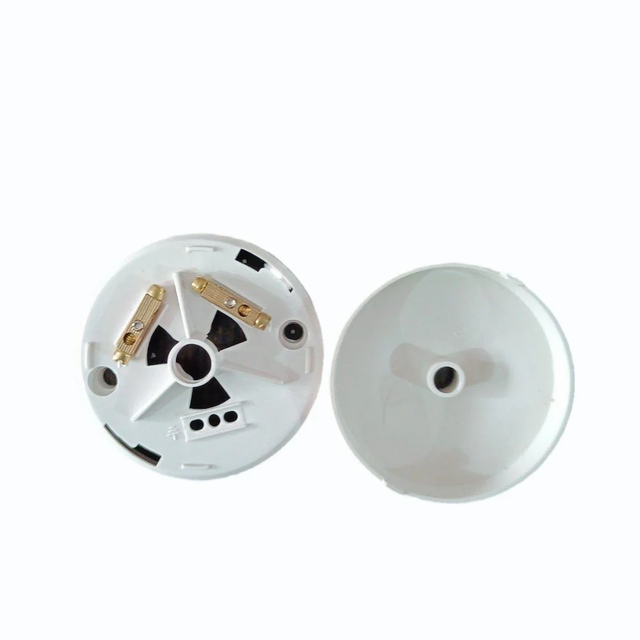 White Plastic C&S Round Ceiling Rose, For Electrical Industry - Image 1