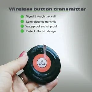 Waiter Call System 4 Watch Pager Receivers 40 Table Call Buttons Wireless Restaurant Call System Customer for Cafe SPA Hotel - Image 6