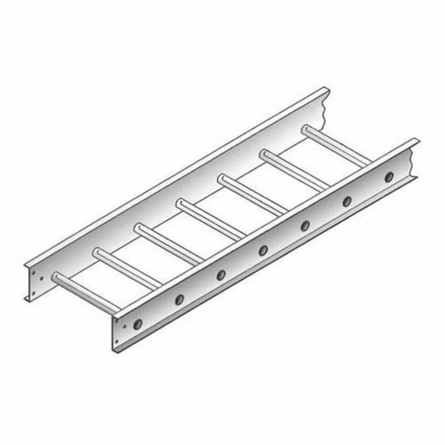 Mild Steel Ladder Cable Trays Shape Ladder Length 3000 Mm Size 50 mm - 1000 mm Side Rail Height 150 Mm Durability Long - Image 3