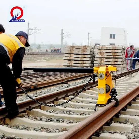 Portable Rail Transport Cart for Railway Track Construction Projects - Image 6