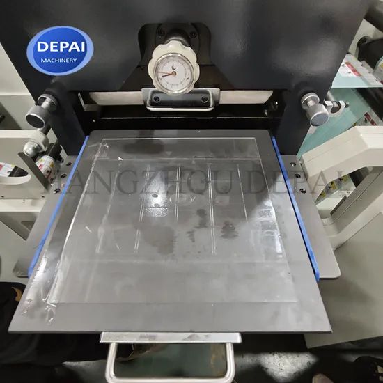 350 High Speed Adhesive Label Two Head Flatbed Die Cutting Machine - Image 6
