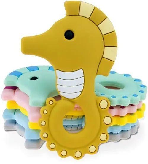 Soft Silicone Baby Teethers for Easing Teething Discomfort - Image 4