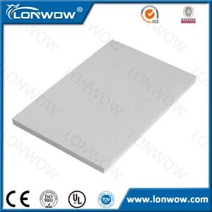 Factory Direct Fiberglass Panels Ceiling Origin China Thickness 20mm Weight 1000kg/M3 HS Code 70199090 Trademark lonwow Specification CE, - Image 4