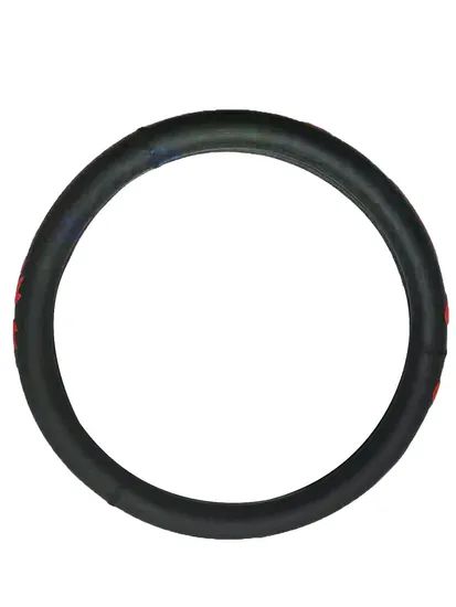 Latex Steering Wheel Covers Payment T/T Origin China Size Universal Brand Pengzhan Color Red/Black Logo Accepetance Model NO. - Image 1