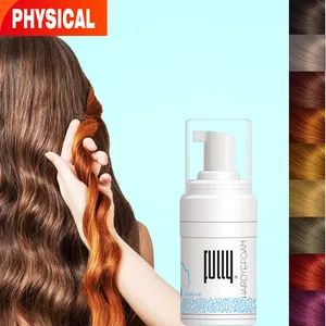 Fully Hair Color Foam Semi Permanent Hair Color Dye 10 Colors - Image 2