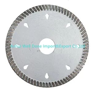 Super Thin Diamond Continuous Rim Turbo Saw Blade for Ceramic Tile Brick - Image 5