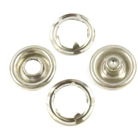 Hot Sale Metal Garment Accessories Prong Ring Snap Button - Image 4