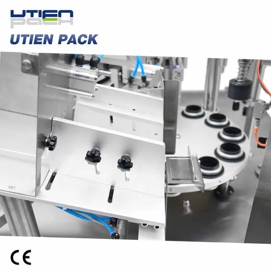 Auto Cosmetic Filling Sealing Triming Date Coding Packaging Machine - Image 6