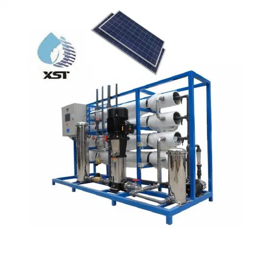 Solar Power Solar Panels Connected with Reverse Osmosis Water Purifier - Image 1