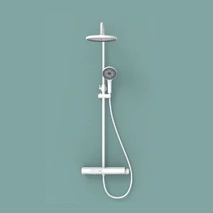 Modern Bathroom Shower Set Featuring Stylish Rain Showerhead MOQ 500PCS Shape Round Model NO. L42 Thread Npsm1/2" HS Code - Image 5