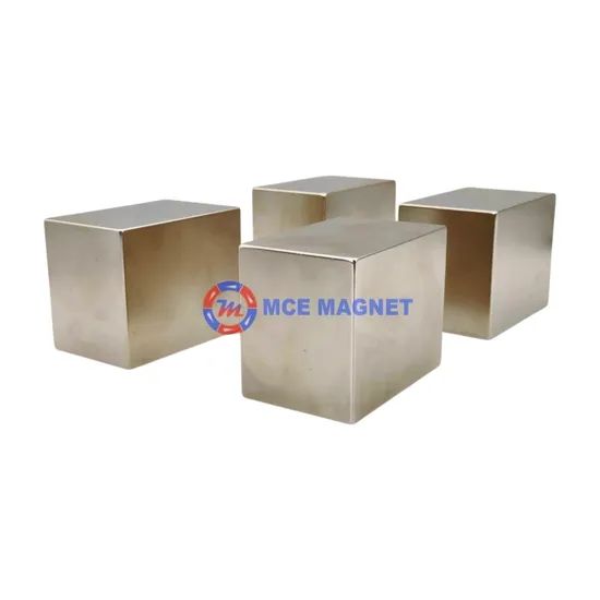 Permanent NdFeB Magnet Bonded NdFeB Magnets Hcj 25koe Class N45uh Origin China Coating Nickel Br 13.5-13.9kgs (Bh)Max - Image 1