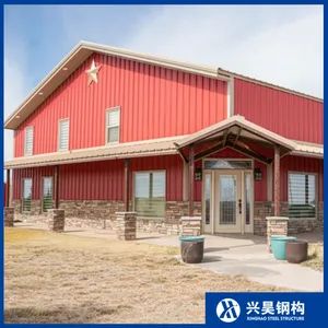 Anti Rust Hot DIP Galvanized Frame Long Lifespan Steel Structure Prefab/Prefabricated Shop - Image 5