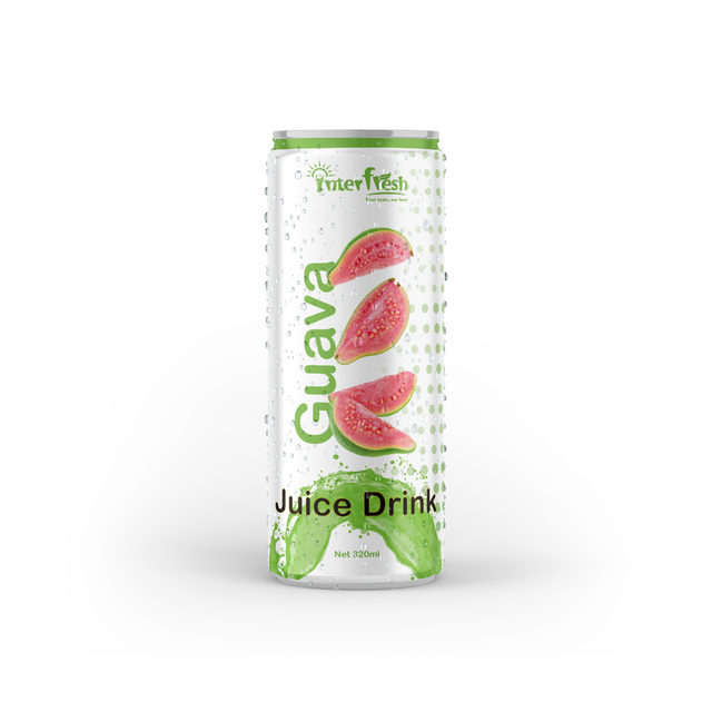320ml Interfresh Guava Juice Drink Shelf Life 24 months Packaging Aluminum Can Place of Origin Viet Nam Storage Type Keep Dry In - Image 1