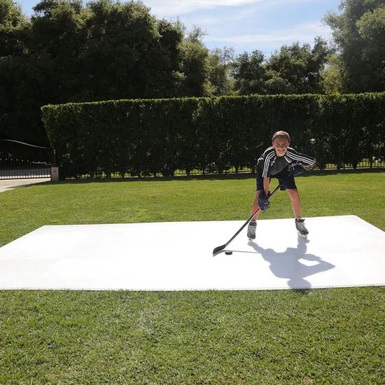 Zspe Portable Roller Skating Rink High Quality UHMWPE Synthetic Ice Hockey Rink - Image 4