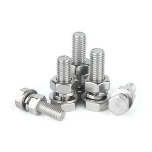 Premium Hexagon Screw Bolts with Durable Spring Washers for Heavy-Duty Use - Image 6