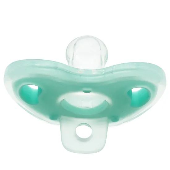 Full Silicone Pacifier Apple Baby Safe Super Soft Teether - Image 2