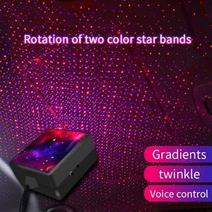 Car High Quality USB Easy Install LED Star Interior Decorative Night Light - Image 2