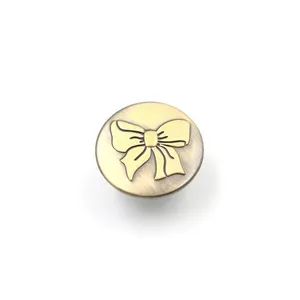 Brass Buttons with Rivets Metal Jean Buttons for Clothes - Image 4