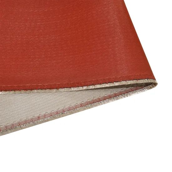 High Temperature Silicone Fabric Origin China Trademark OEM Model NO. SC666 Coating Silicone HS Code 7019902990 Material - Image 4