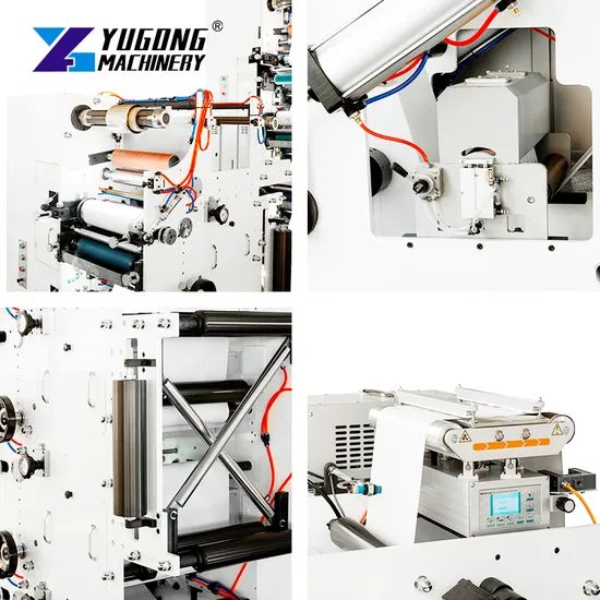 6-Color Flexographic Printing Machine for Label Self-Adhesive Paper - Image 4