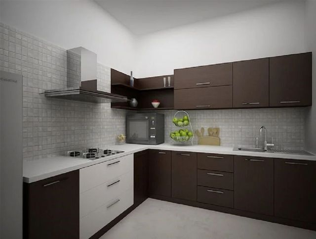 Modular Kitchen Interior Works I Deal in New only Service Location India Kitchen Design As per order Usage/ Application As per - Image 2