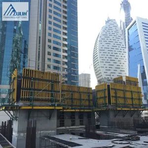 Steel Wood Construction Forms Doka Climbing Formwork Origin China Trademark ZULIN Certification ISO Specification Q235 Material Steel - Image 6