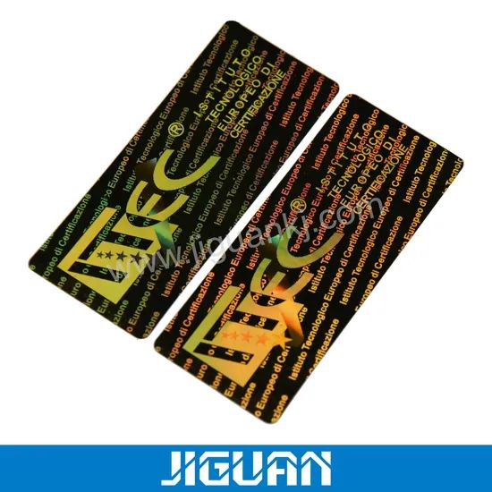Sophisticated Technology Hologram Security Label Printing MOQ 500 PCS Shipment Air Brand Name Jiguan Certification SGS Lead Time 5-7 - Image 6