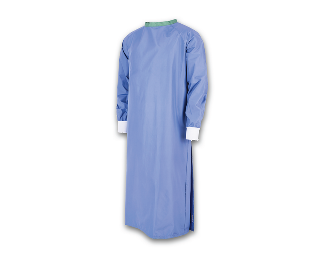 Factory Direct Supply Wholesale Non-Surgical Disposable Isolation Gown with Elastic Cuff Level 1 2 - Image 1