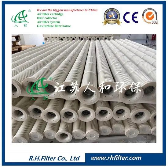 Jiangsu Renhepolyester Air Filter Cartridge Efficiency F9 Model NO. HS/P HS Code 84219990 Usage Dust Filter Material - Image 3