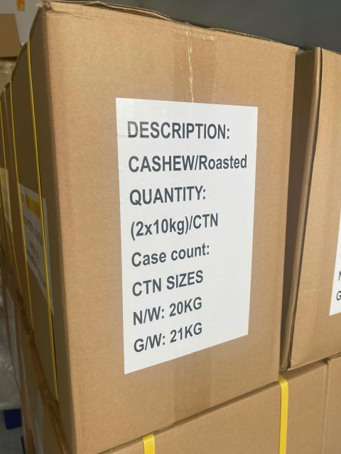 Vietnamese Cashew Kernels W320 – product photo 2, product detail gallery