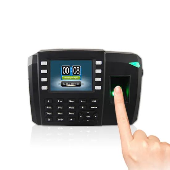 Fingerprint Scanner Access Control System and Time Recorder (TFT600 ...