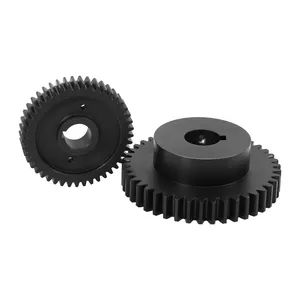 Engineering Plastic Helical Gear Nylon Worm Wheel - Image 6