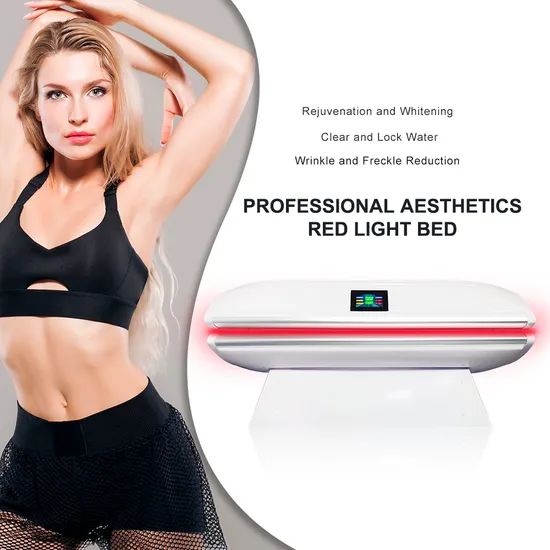 Suyzeko Day SPA Sports Recovery Weight Loss Full Body Tanning PDT Machine Photobiomodulation Collagen LED Red Light Therapy Bed - Image 5