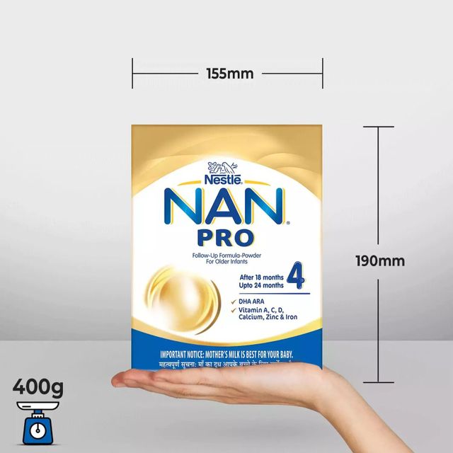 Premium Nutrition Support For Growing Children With NAN Pro 4 Follow-up Formula Advanced Daily Development Formula - Image 3