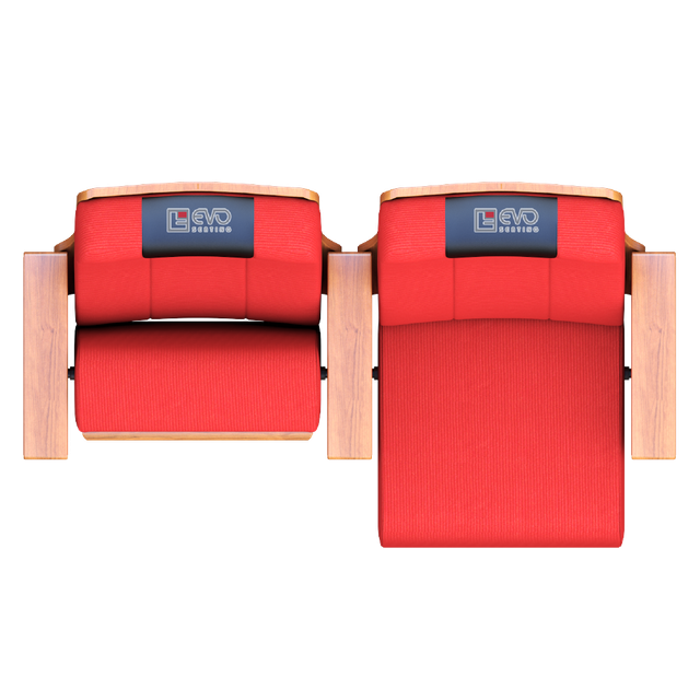 High quality Luxury Full Upholstery Auditorium Chairs Theater Furniture Modern Commercial school Furniture - Image 5
