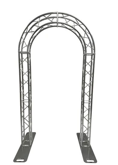 Portable Line Array PA Truss Systems for Outdoor Concert Trademark HTtruss HS Code 761090000 Origin Guangdong China Truss Main Tube 50*3mm - Image 3