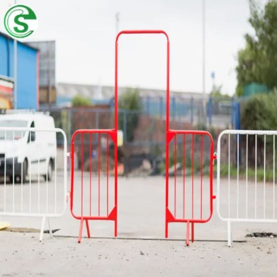 Crowd Control Traffic Temporary Fence Bar Gate Access Control Barrier ...